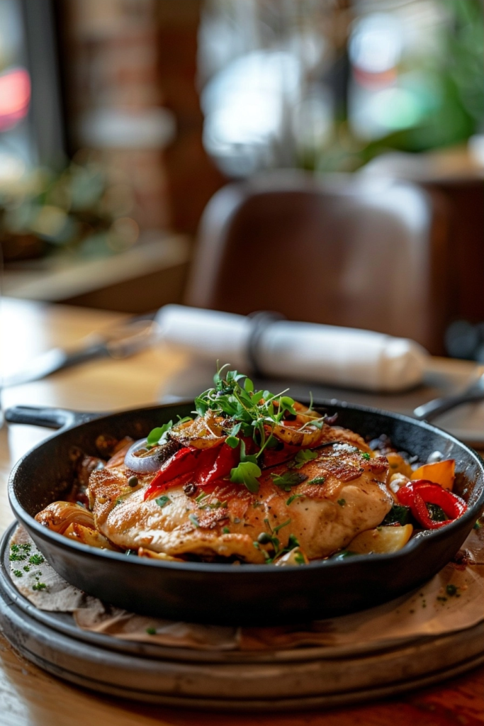 Healthy Chicken and Vegetables Skillet