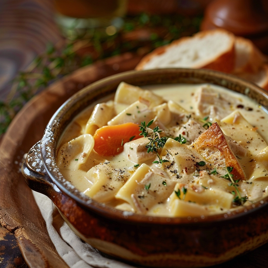Creamy Chicken Pasta Soup Recipe: Ultimate Comfort