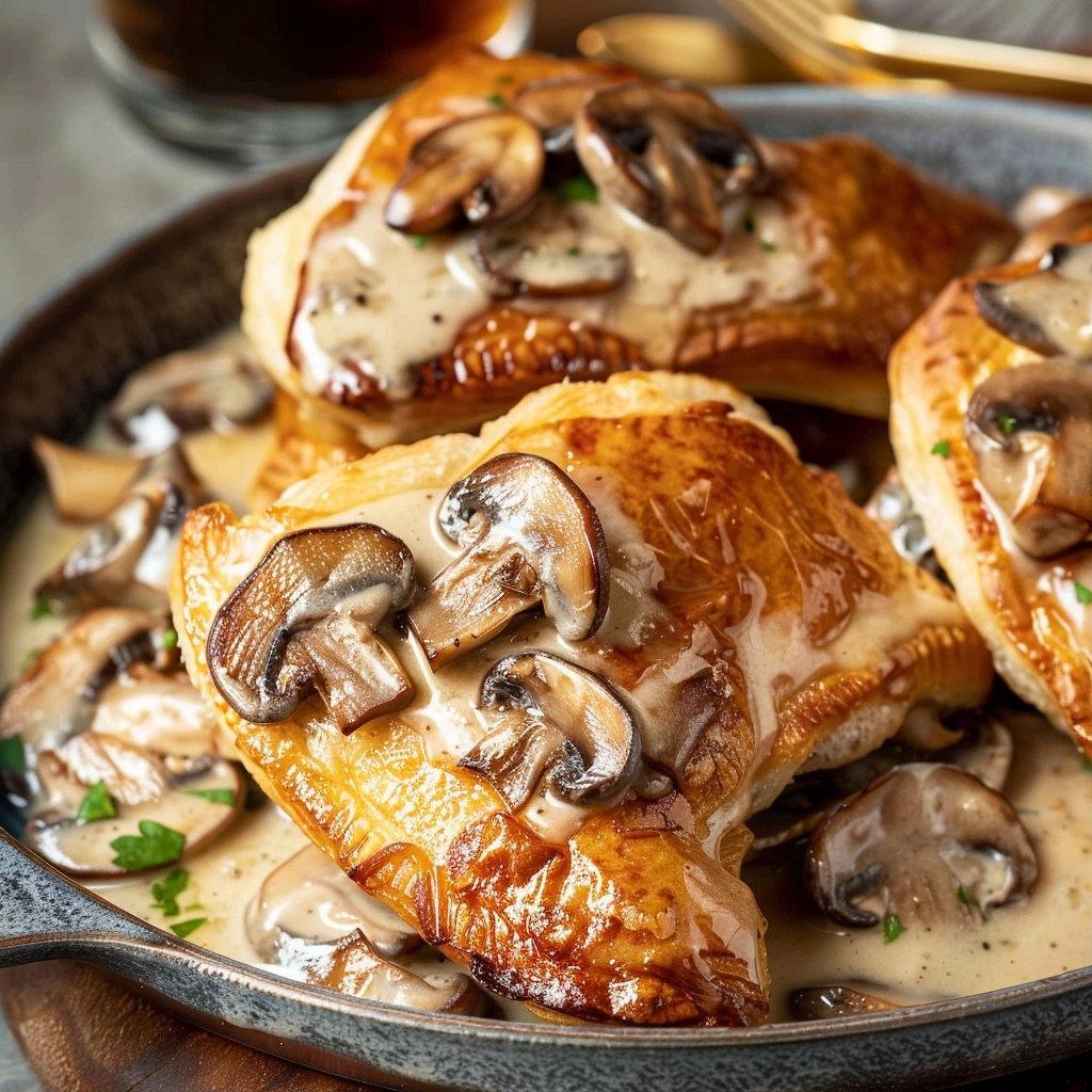 Creamy Mushroom Chicken: An Easy Dinner