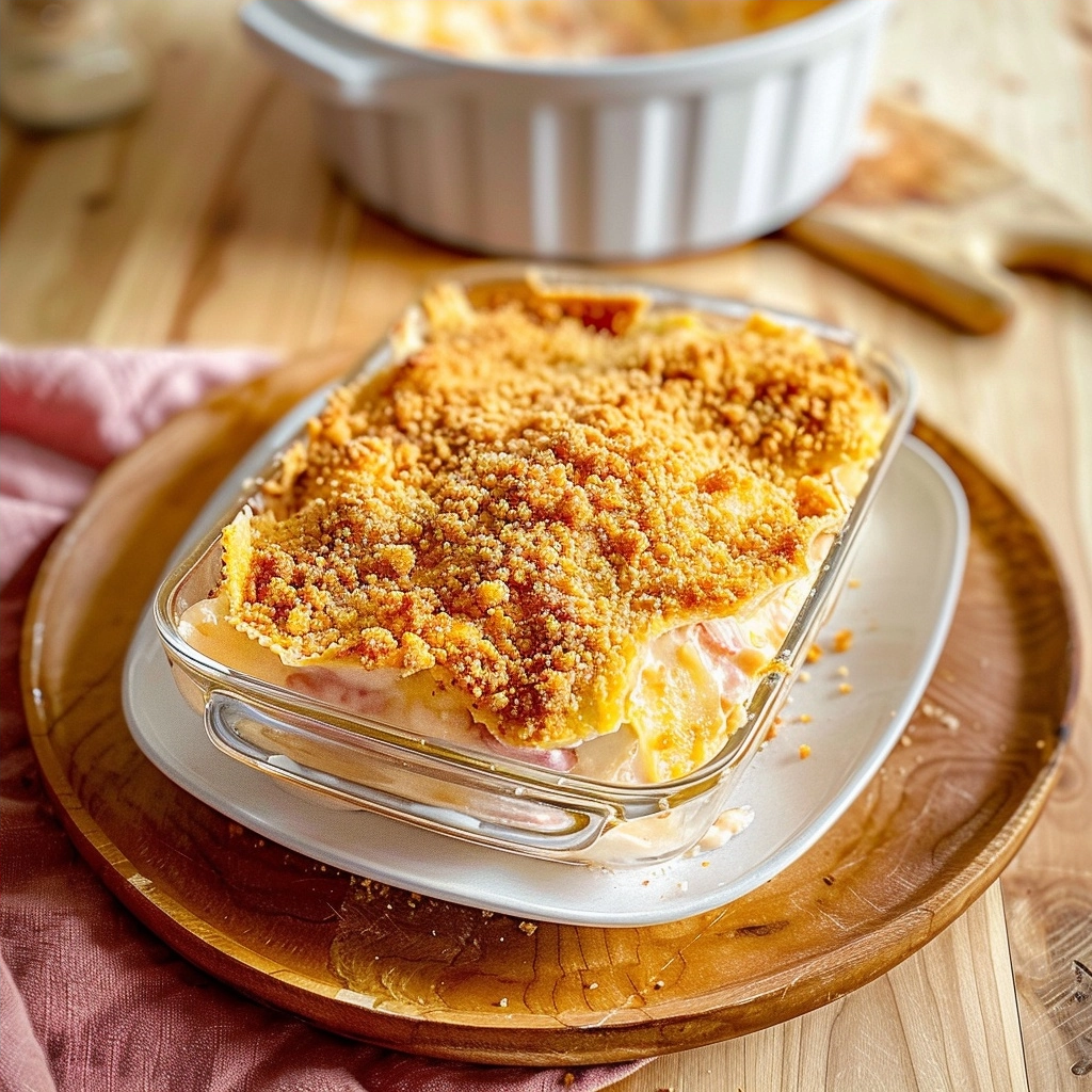 Chicken Cordon Bleu Casserole