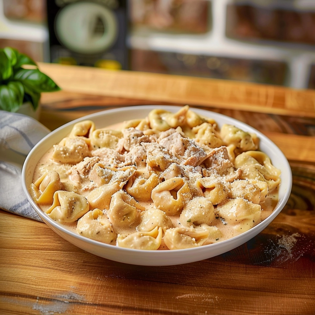 CrockPot Chicken Tortellini Recipe