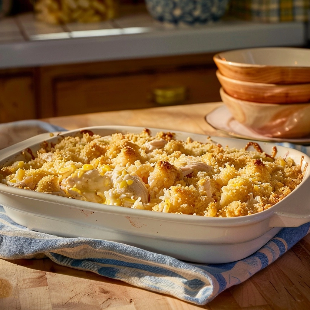 Mamaw's Creamy Chicken and Rice Casserole: A Comfort Classic