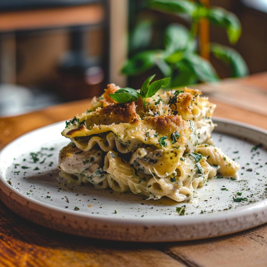 Creamy Pesto Chicken Pasta Bake: The Ultimate Comfort Dish