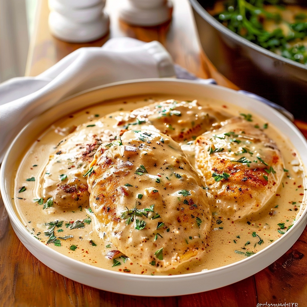 Creamy Tuscan Chicken Olive Garden Inspired