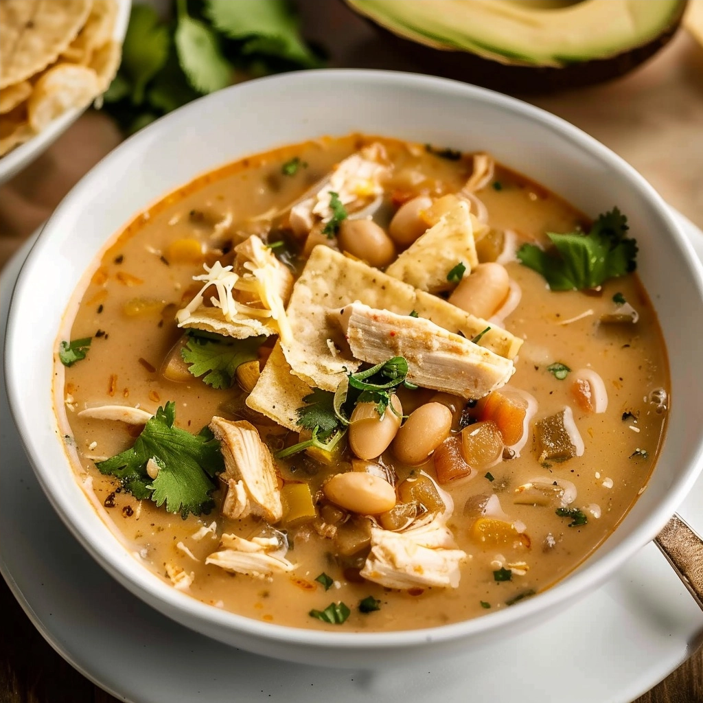 Healthy White Chicken Chili for a Nourishing Meal