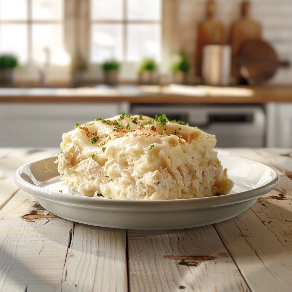 CHICKEN ALFREDO BAKE Low Carb Dream Dinner