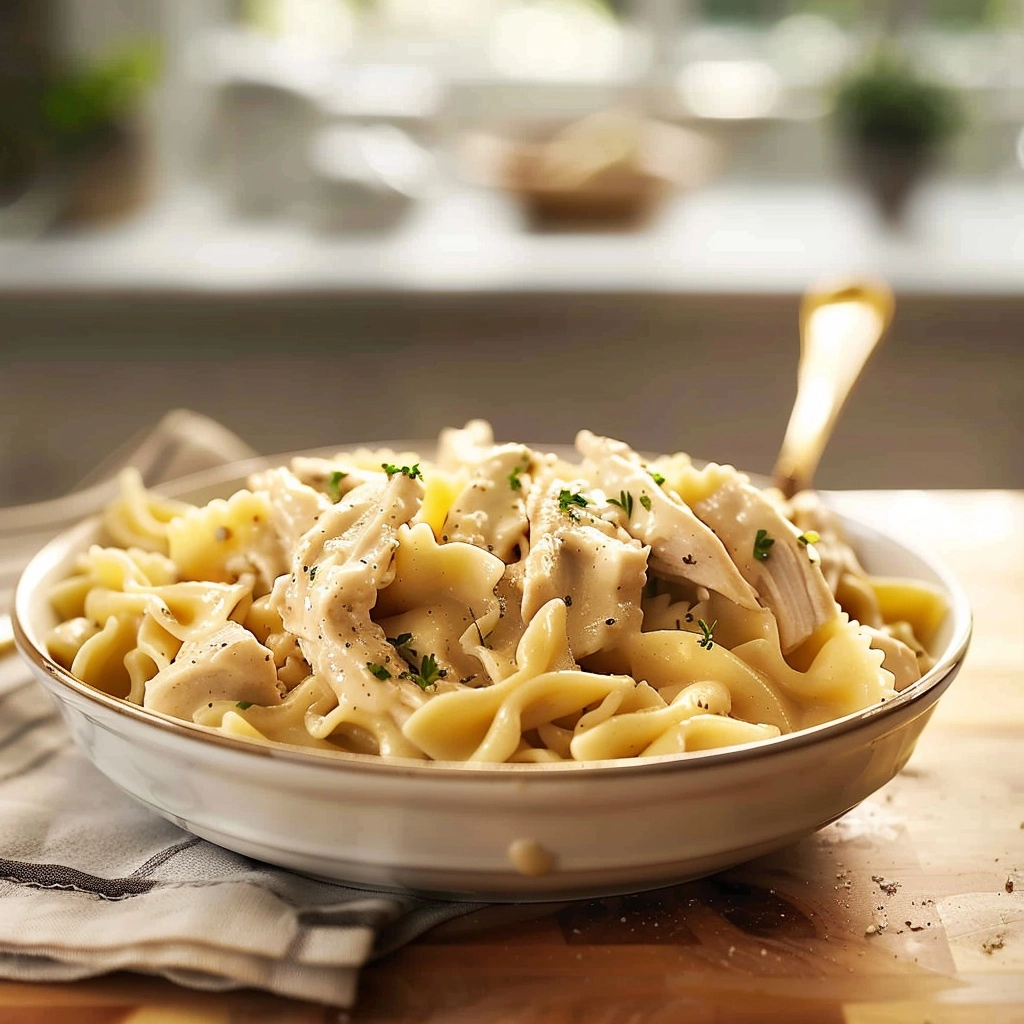 One Pot Chicken and Noodles Recipe