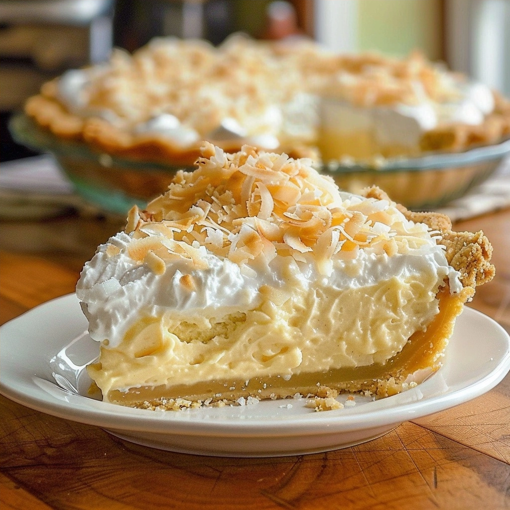 Coconut Cream Pie: A Real Old Fashioned, Homemade Recipe