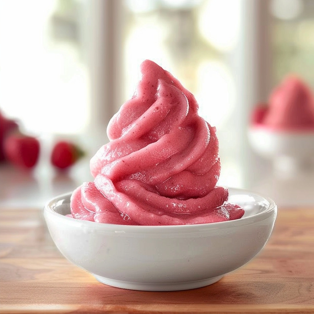 Delightful Strawberry Dole Whip: A Creamy Frozen Treat to Savor!