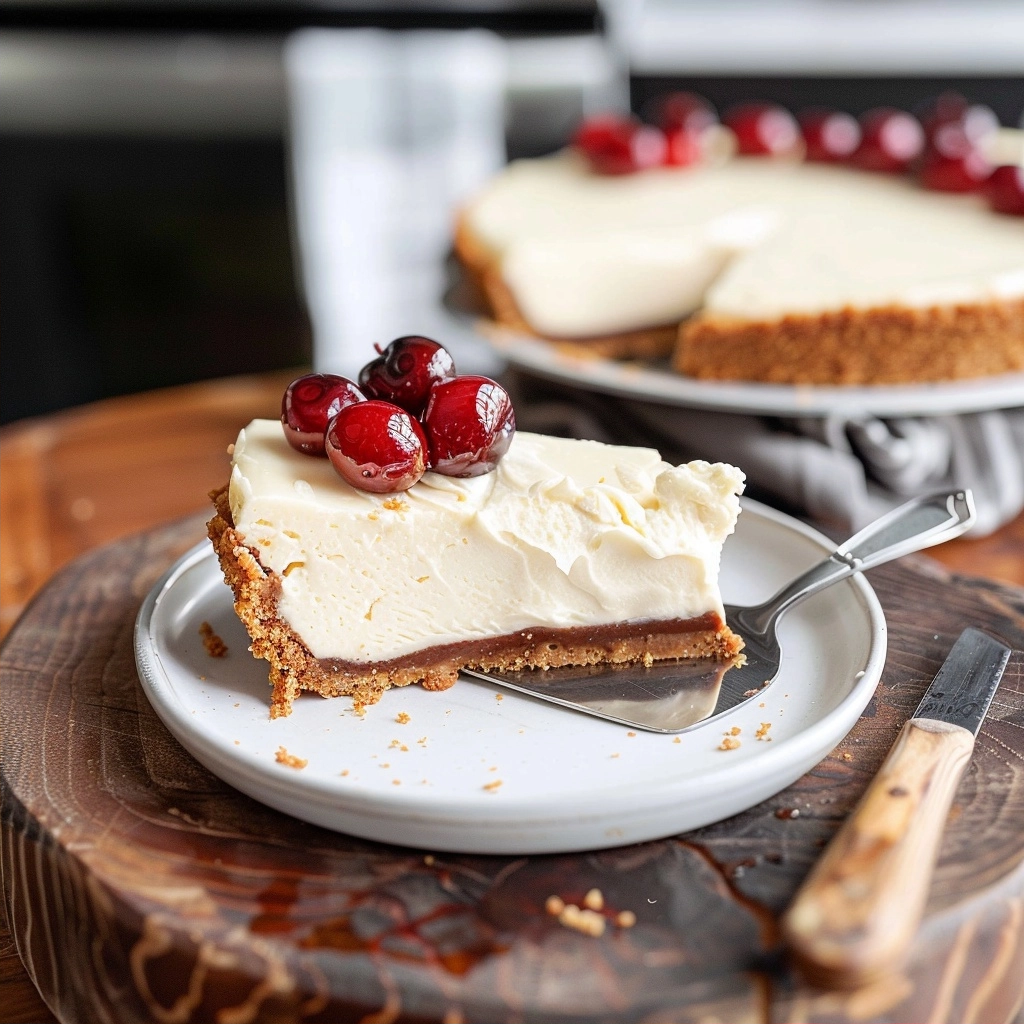Amazing No Bake Cheesecake Recipe | Lauren's Latest