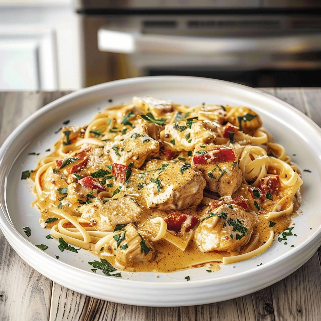 Marry Me Chicken Pasta for a Romantic Dinner