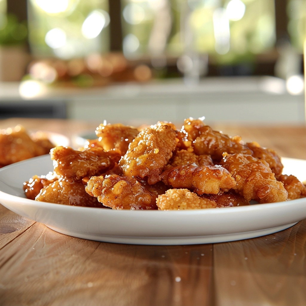 Honey Garlic Chicken Bites Recipe – Chicken Dinner in 20 Minutes