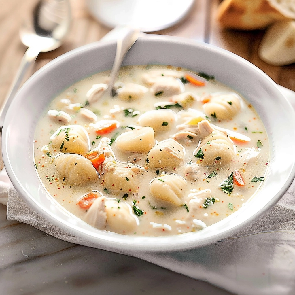 Olive Garden Chicken Gnocchi Soup Recipe Made Easy