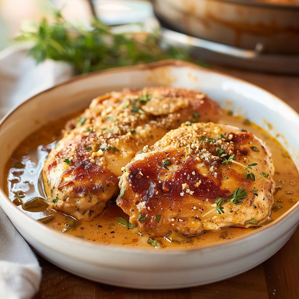 Tuscan Chicken Recipe: Creamy Garlic Pasta Delight