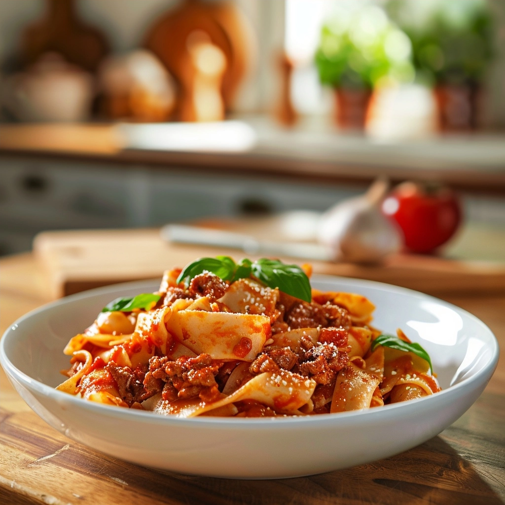 Beef Pasta Recipe in Tomato Sauce – Beef Ragu Pasta Recipe