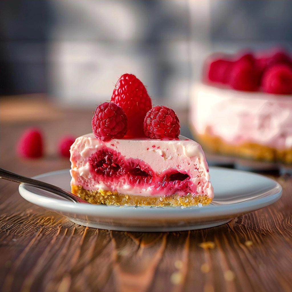 No Bake Raspberry Cheesecake Recipe Simplified