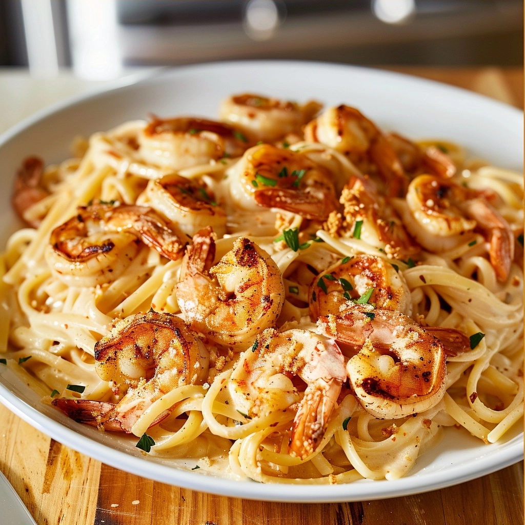 Creamy Cajun Shrimp Pasta Recipe