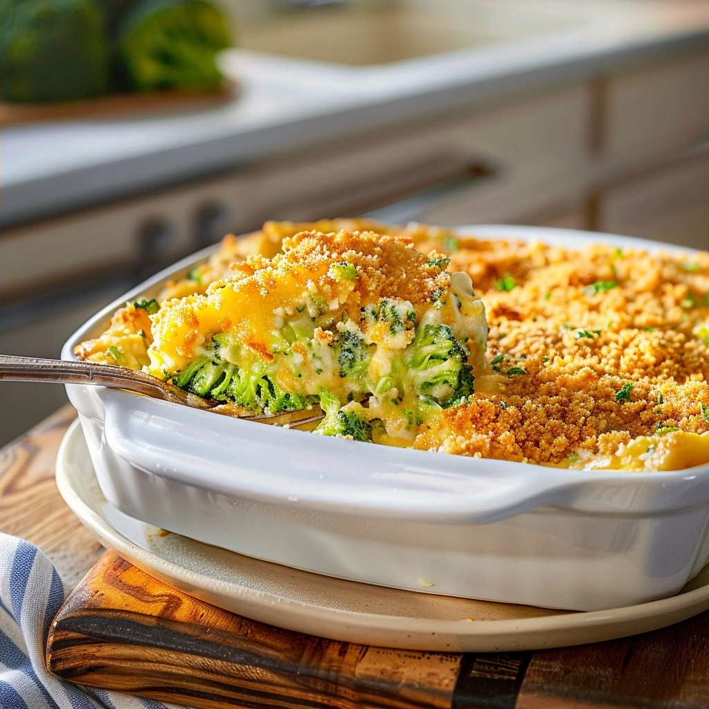 Broccoli Cheese Casserole: A Simple Comfort Recipe