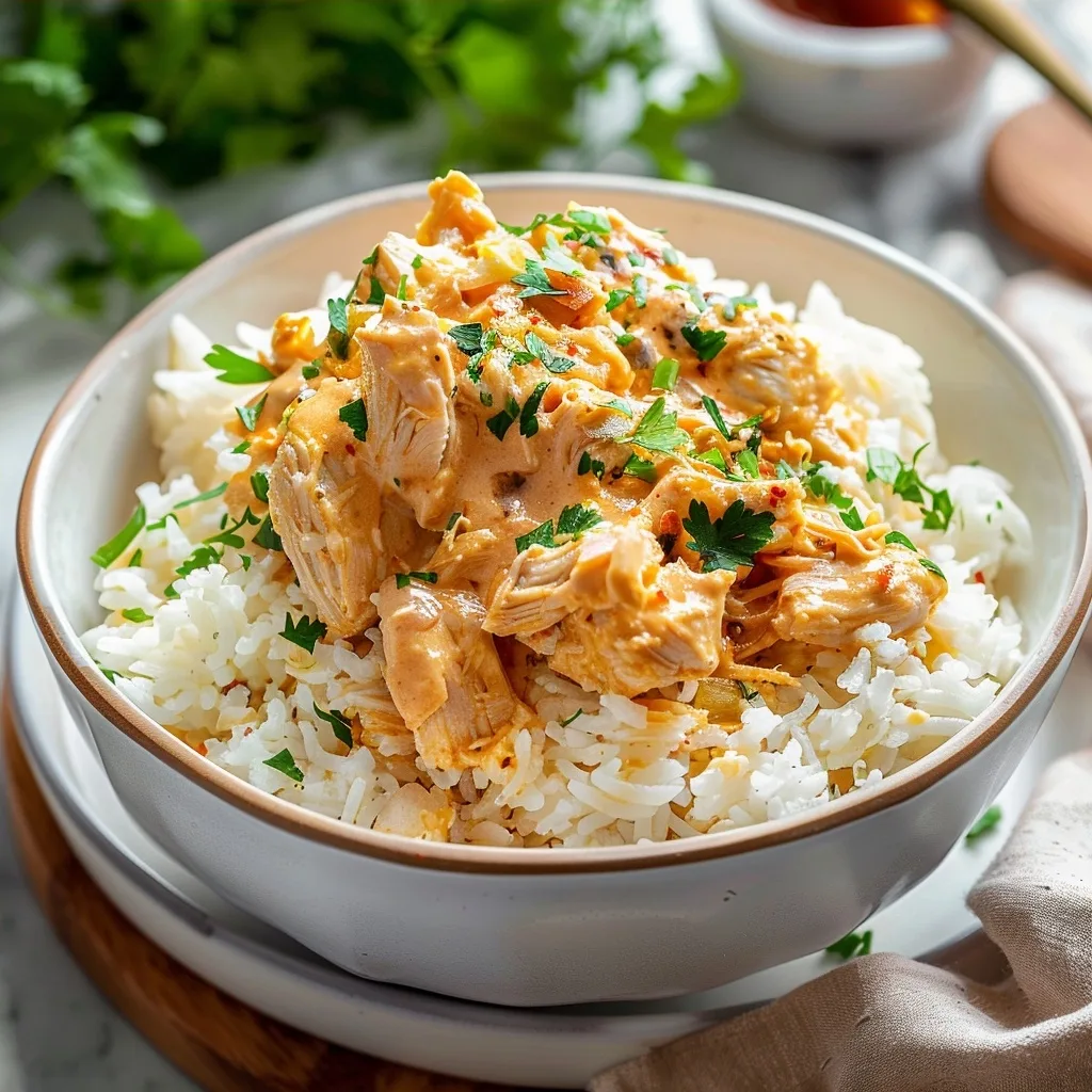 Coconut Chicken Rice Bowl for Healthy Dinners