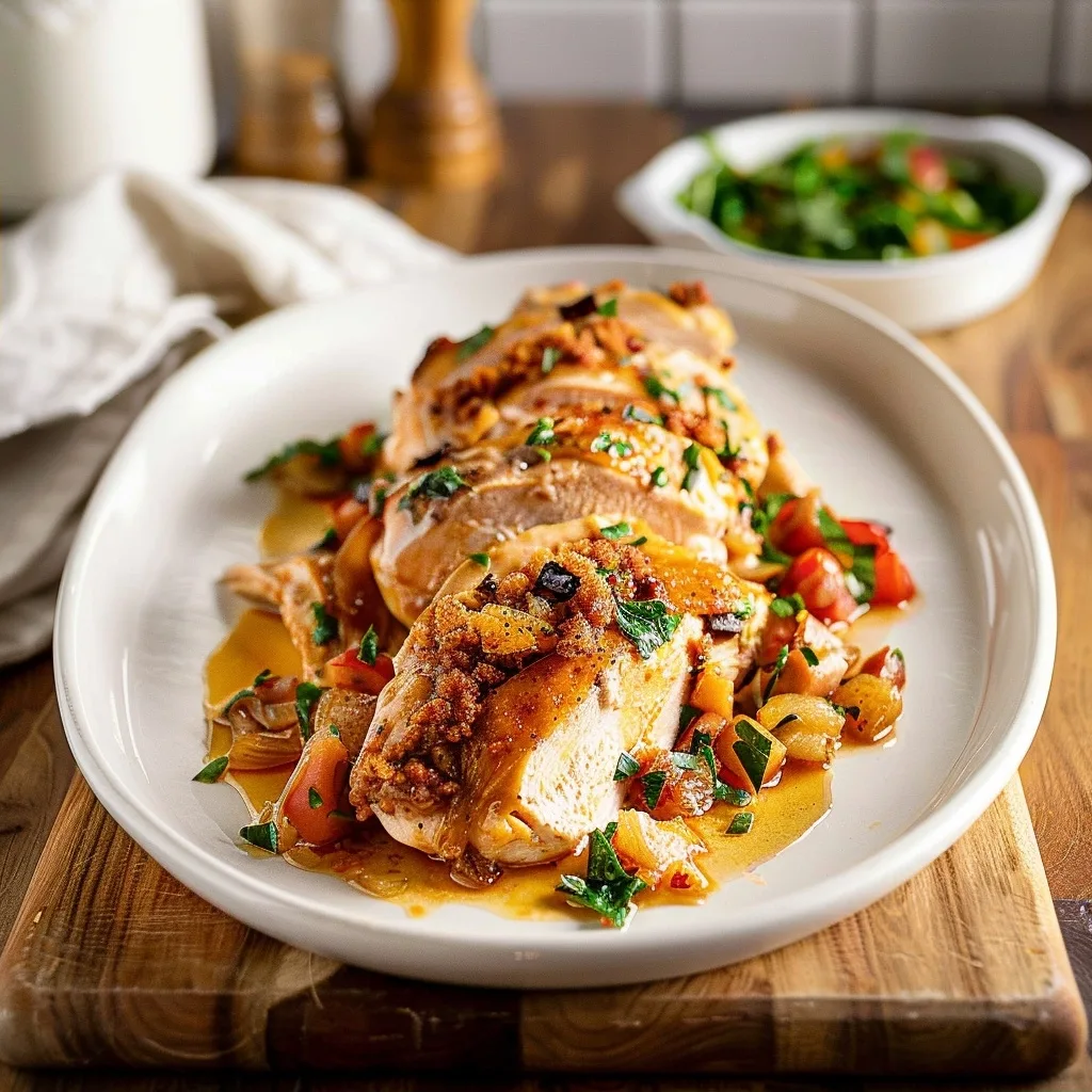 Crockpot Tuscan Chicken - The Cookie Rookie