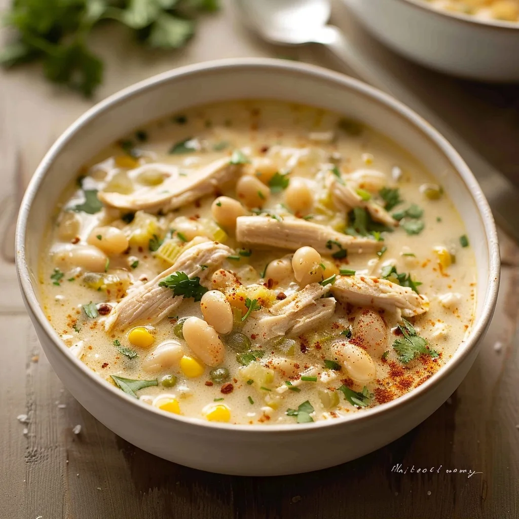 White Chicken Chili Recipe - Wasian Cookery Style