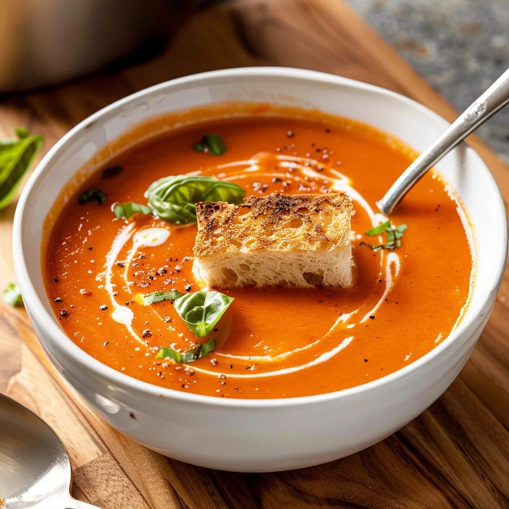 Best Homemade Tomato Soup Recipe for Cozy Dinners