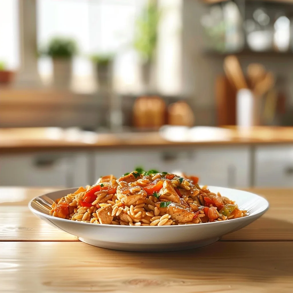One Pan Marry Me Chicken Orzo Recipe