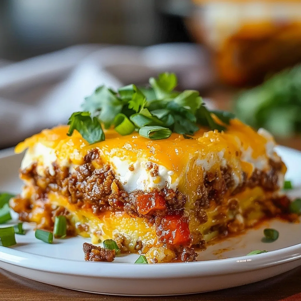 Cheesy Keto Taco Casserole: Easy Low-Carb Dinner for Family Meals