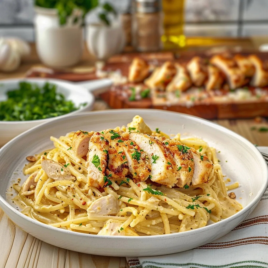 Garlic Butter Chicken Pasta Made Simple