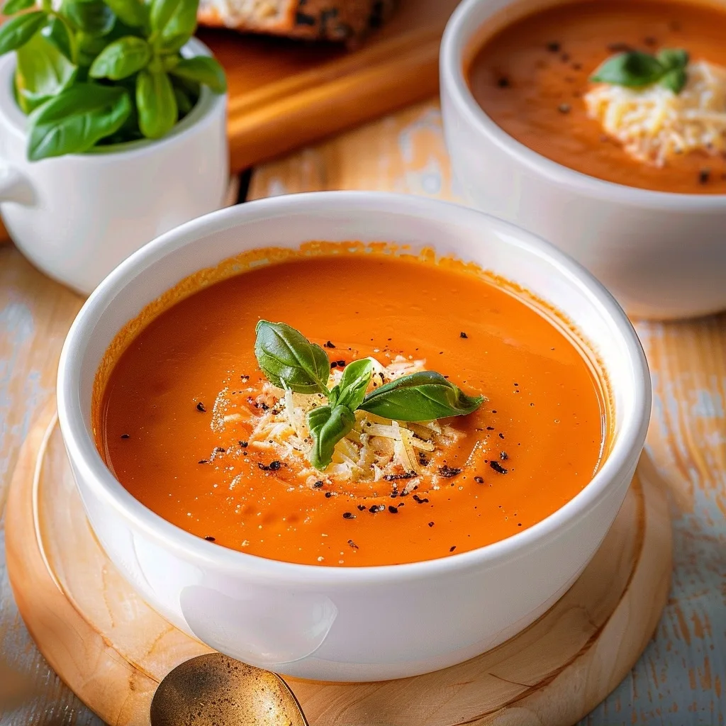 High Protein Tomato Soup for Muscle Recovery