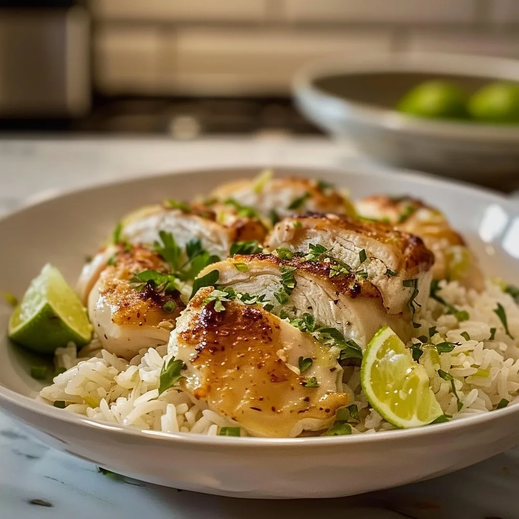 Coconut Lime Chicken and Rice Recipe